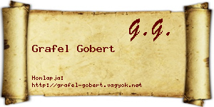 Grafel Gobert névjegykártya